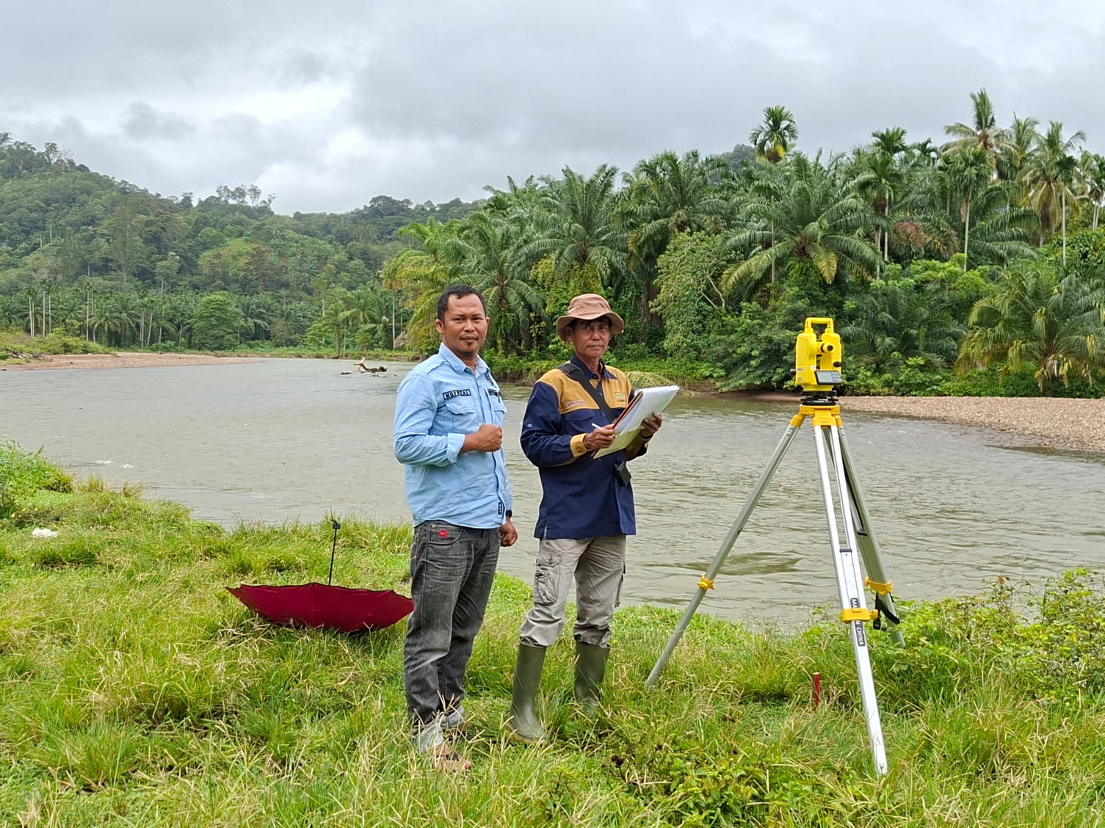 Survey pekerjaan perkuatan tebing sungai sumber dana TKD kab pessel 2026