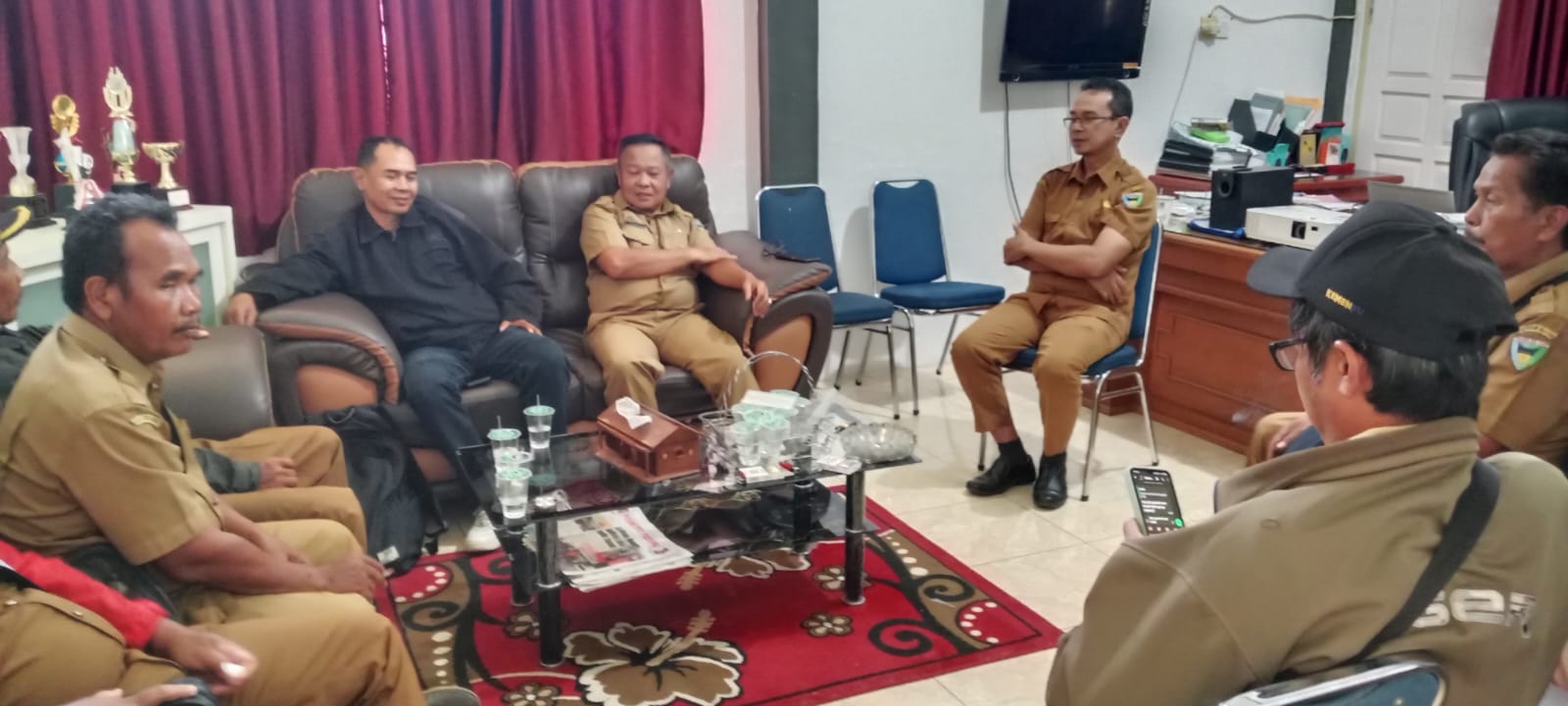 Koordinasi Tentang Kondisi Daerah Irigasi Pada Masing-Masing Wilayah Pengamat Pengairan