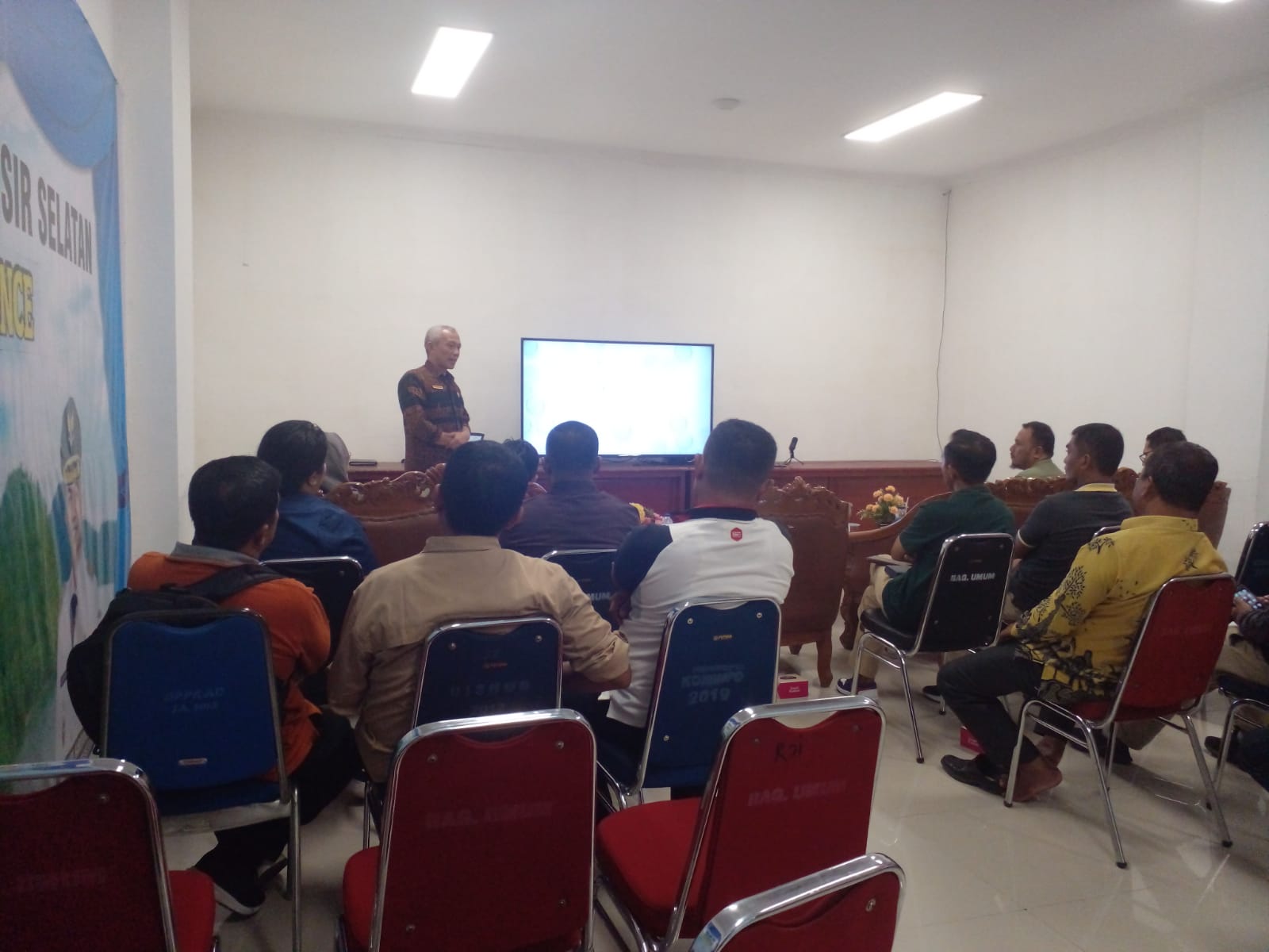 Rapat Koordinasi Rencana Pemasangan Patok Tata Batas Kawasan Hutan di Kabupaten Pesisir Selatan
