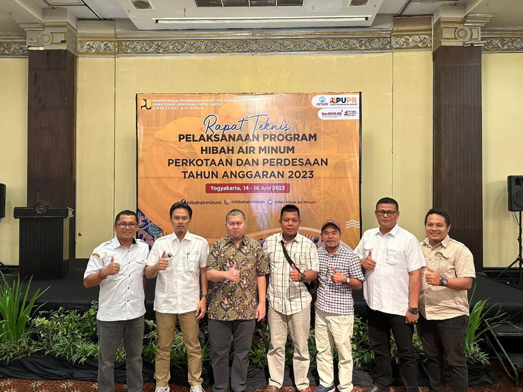 RAPAT TEKNIS PROGRAM HIBAH AIR MINUM PERKOTAAN DAN PERDESAAN TAHUN ANGGARAN 2023