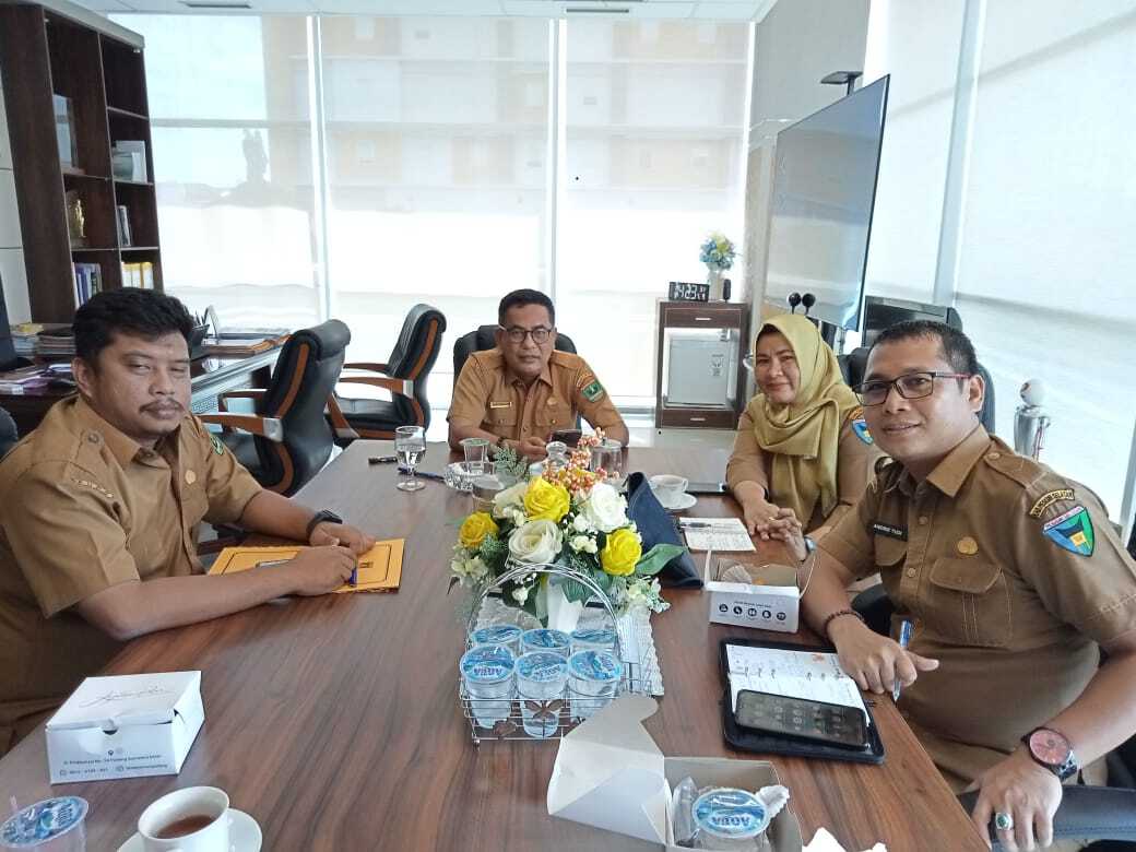 RAPAT KOORDINASI DINAS PUTR PESSEL DENGAN DINAS BMCKTR PROVINSI SUMATERA BARAT