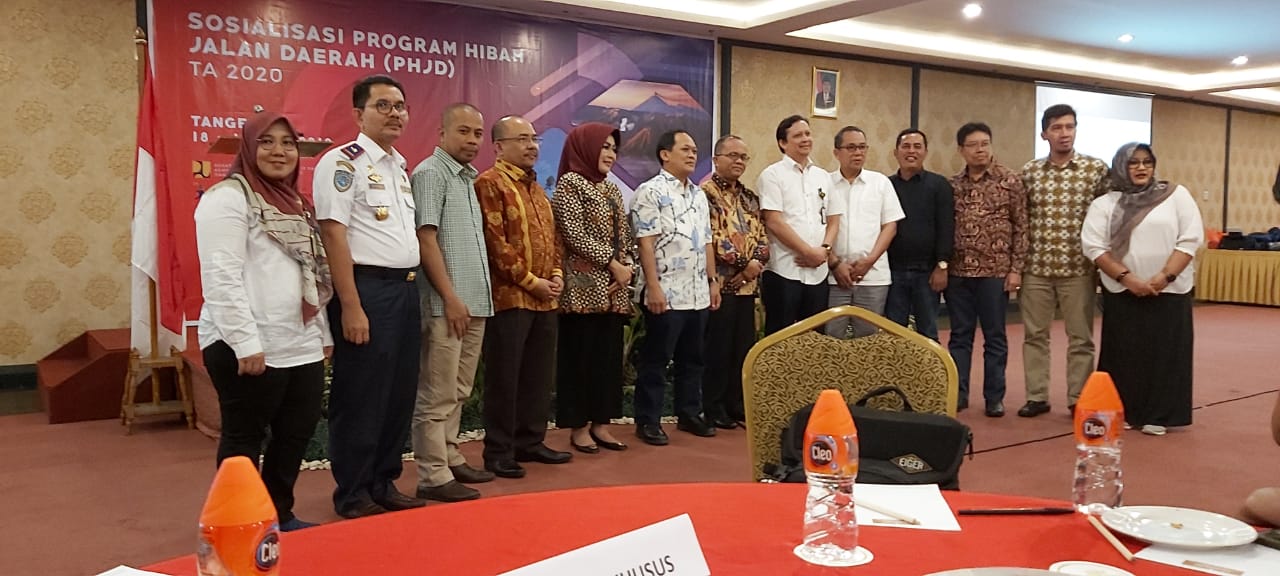 Sosialisasi Program Hibah Jalan Daerah